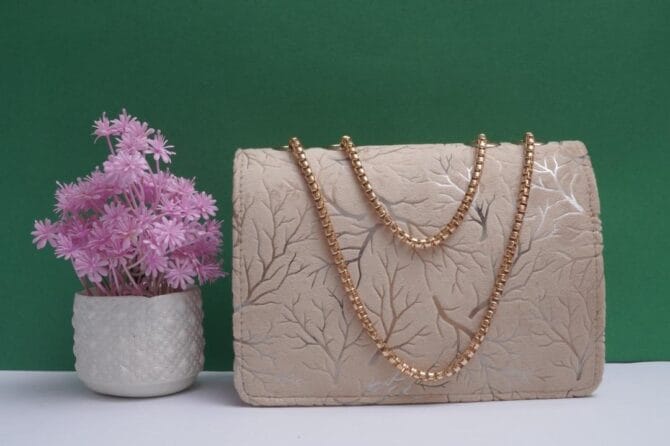 Women's Velvet Plain Handbag