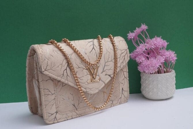 Women's Velvet Plain Handbag