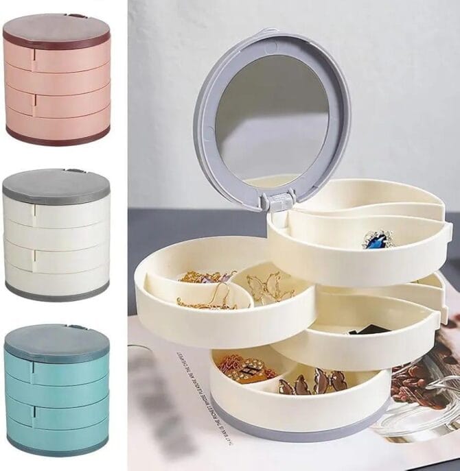 4-Layered Organizer Jewellery Tray