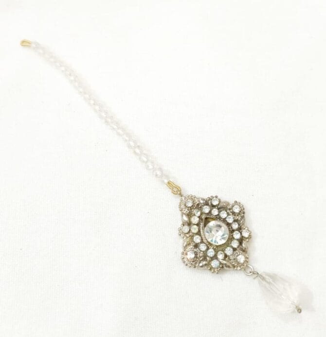 Silver Polish Bindiya for Women
