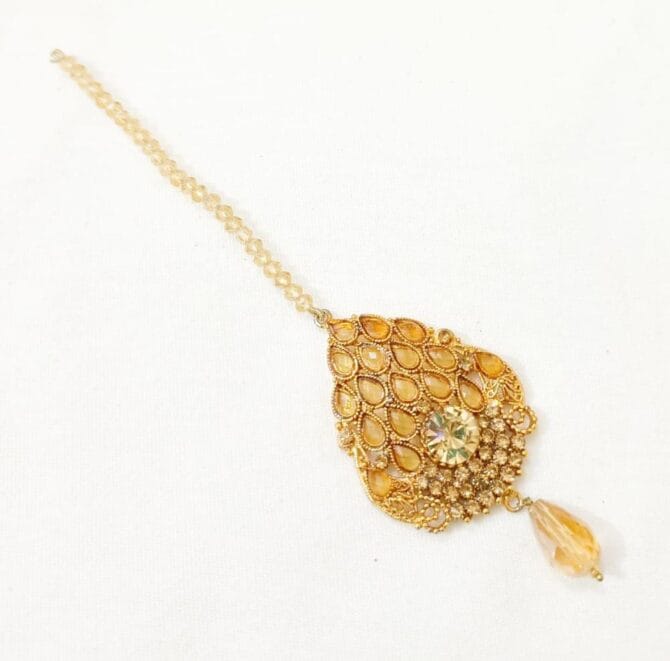 Golden Polish Bindiya for Women