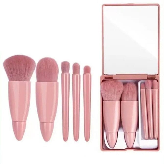 5 Pcs Makeup Brushes Set