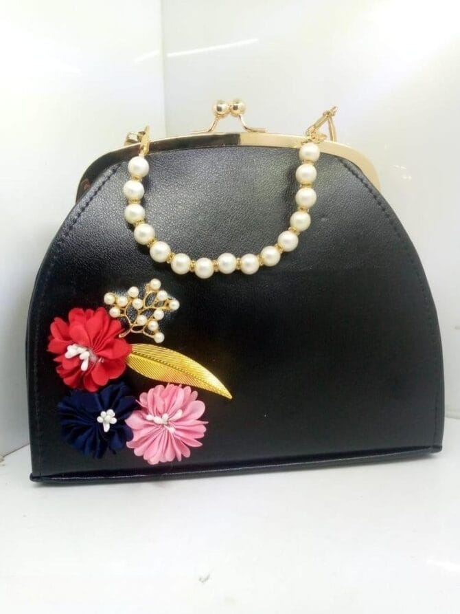 fancy PU leather handbag
