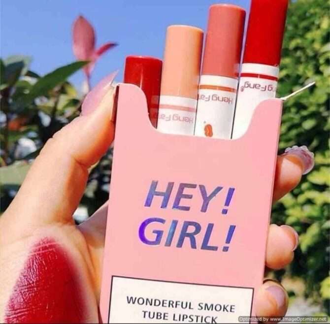Beautiful High Pigmented Lipsticks Pack Of 4