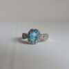 Italian ring with CZ stone