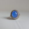Rhodium Plated Ring