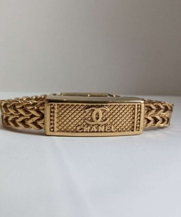 Gold-plated Chanel Bracelet