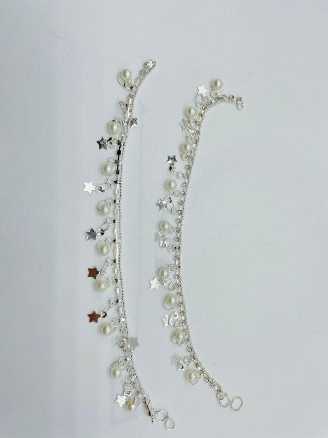 Silver Plated Anklets