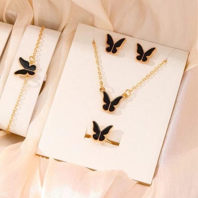 Butterfly Jewellery Set