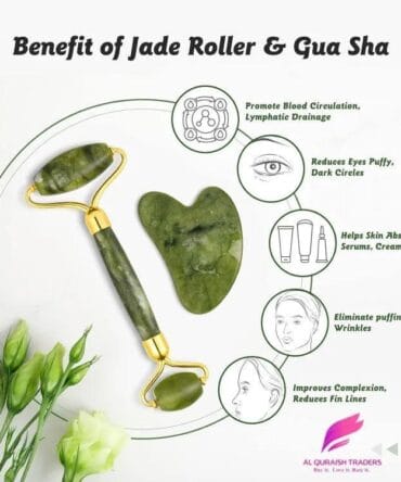 Jade Roller & Gua Sha Set