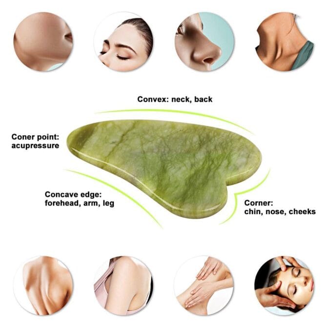 Jade Roller & Gua Sha Set