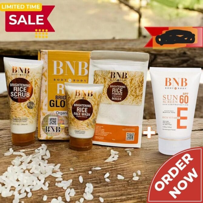 bnb skincare set