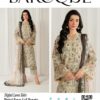 Elegant Off White Lawn 3-Piece Suit with Embroidered Daman